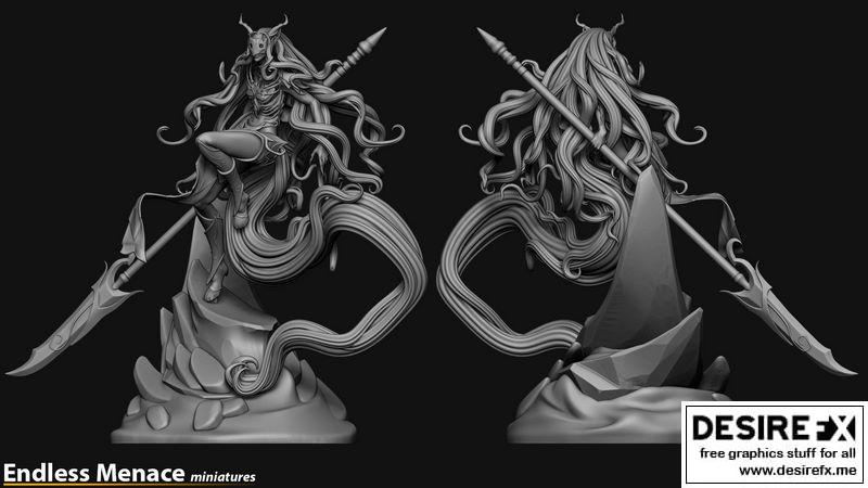 毒舌3D打印模型|Toxic Dyshni 3D print model