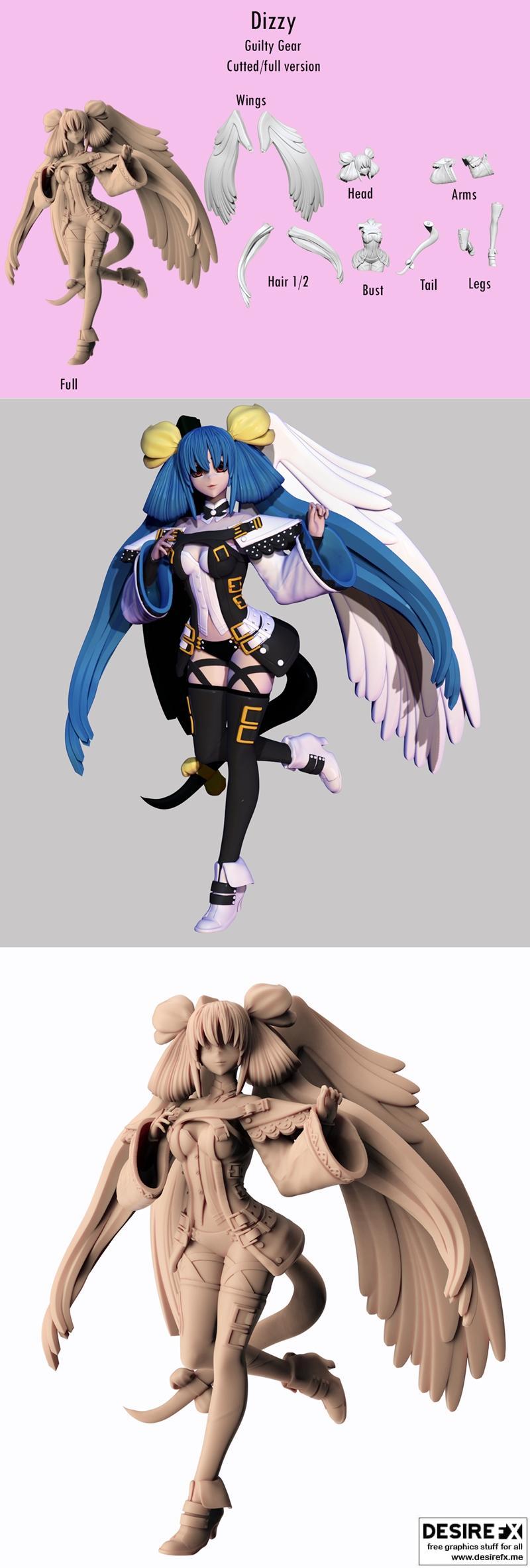 Dizzy标准版 3D打印模型|Dizzy Standart – 3D Print Model STL