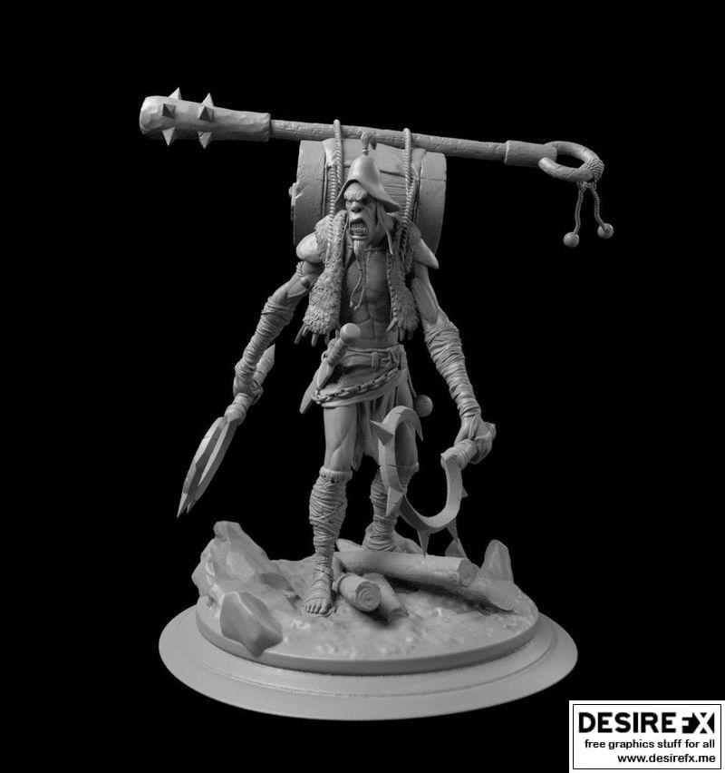 3D打印巨战士模型|Giant warrior Carrier 3D print model