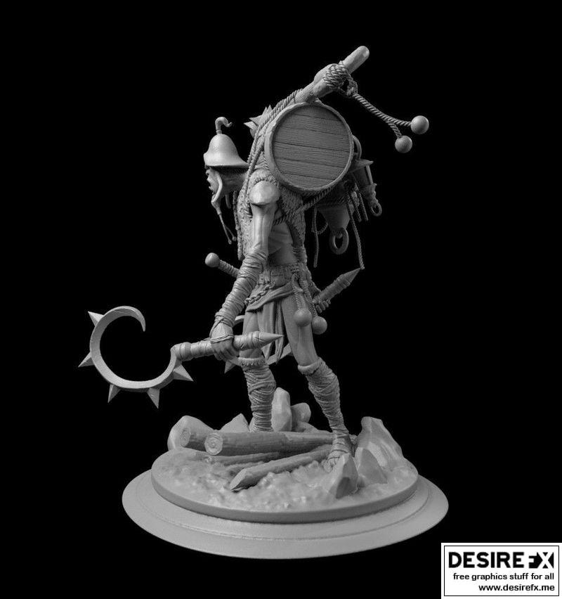 3D打印巨战士模型|Giant warrior Carrier 3D print model