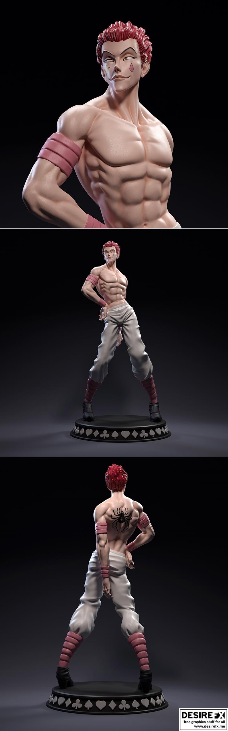 他的卡——3D打印模型|Hisoka – 3D Print Model STL