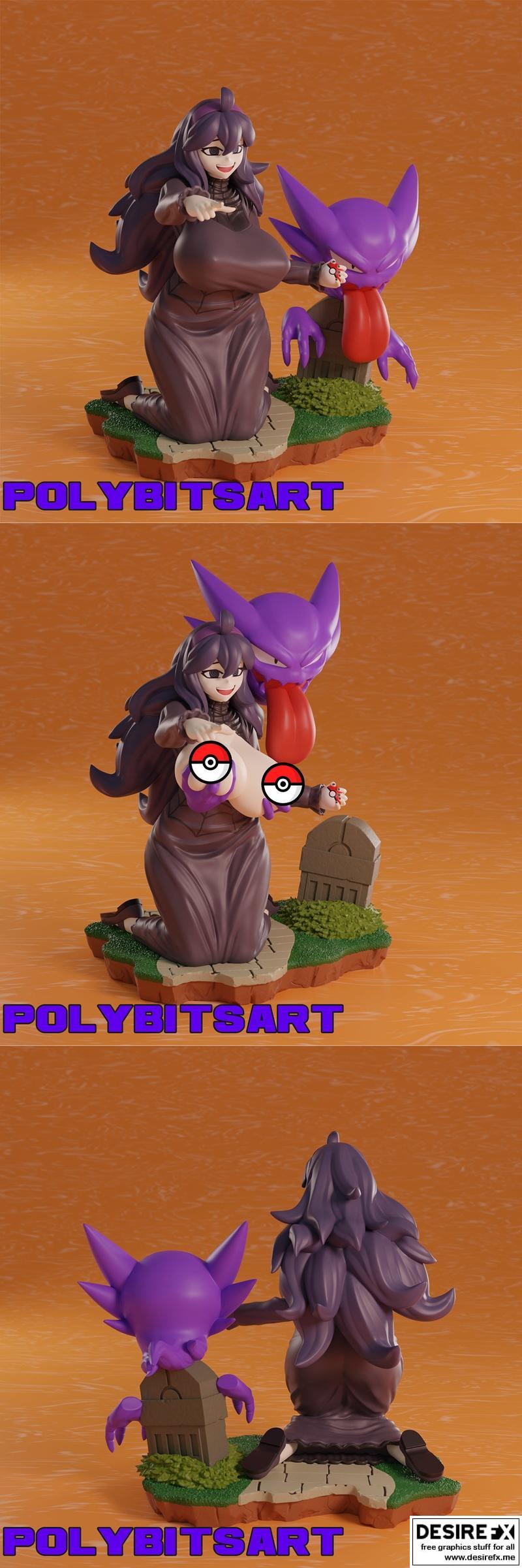 Hex Maniac 3D打印模型|Hex Maniac Diorama – 3D Print Model STL