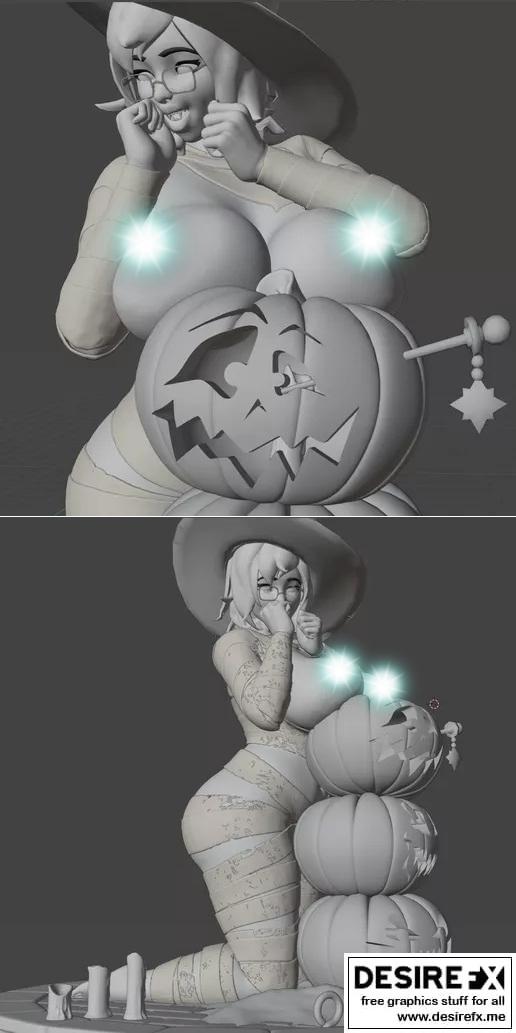 Mei南瓜 - 3D打印模型|Mei Pumpkin – 3D Print Model STL