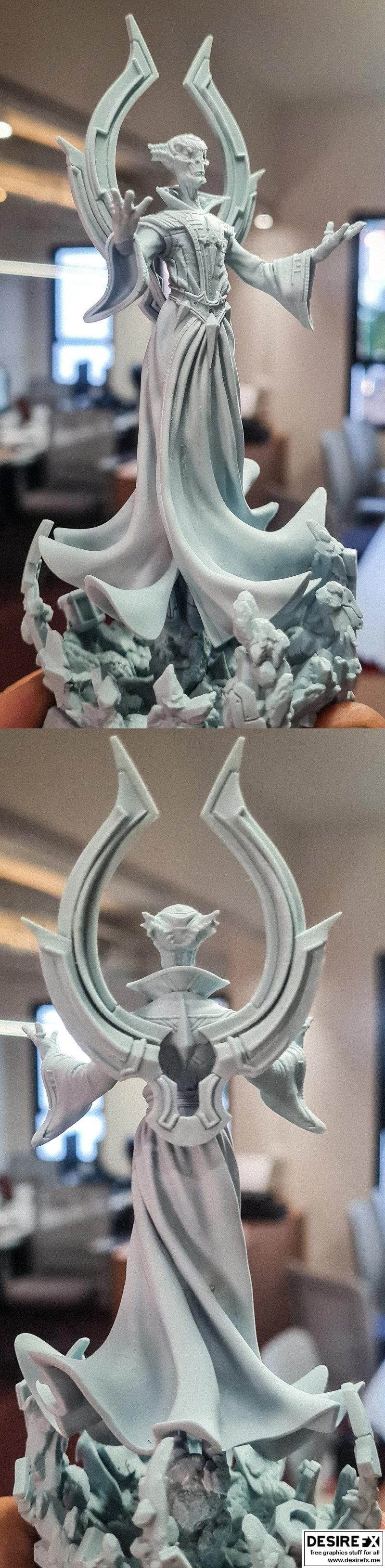 Flakenrazorn 顶尖指挥官埃希里德娜 psion 3D打印模型|Flakenrazorn Supreme Commander Echiridna Psion – 3D Print Model STL