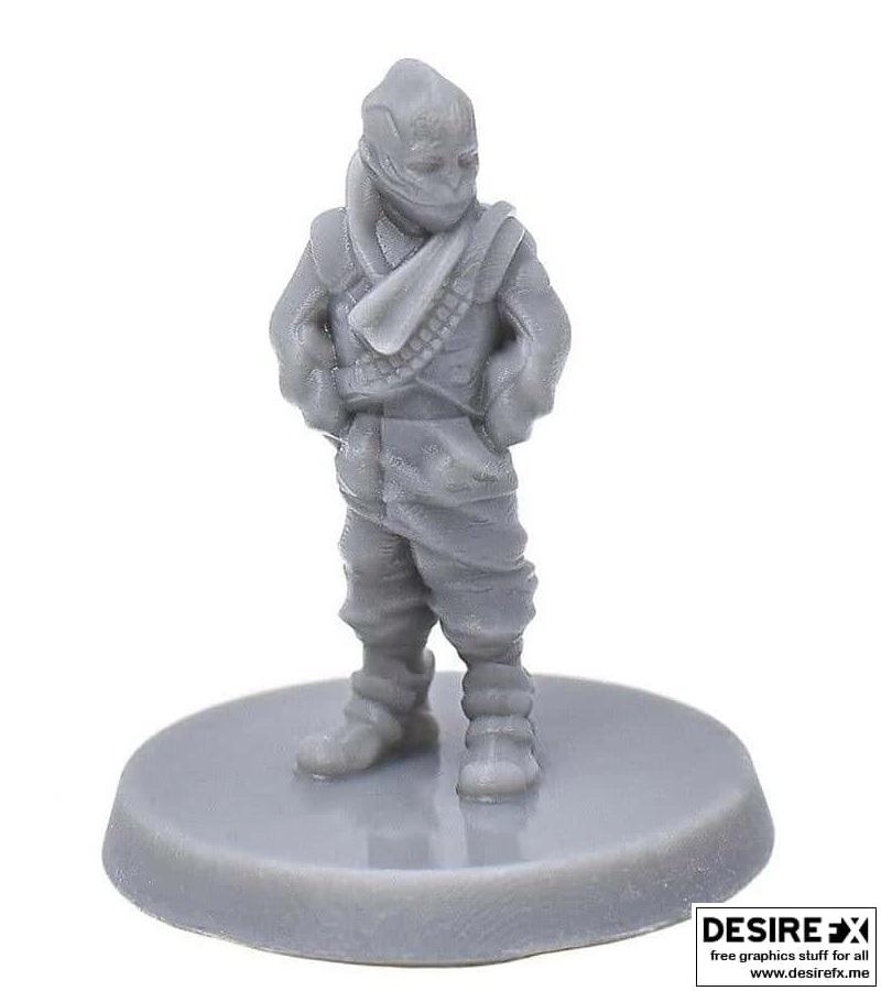 科幻贫民窟儿童 3D打印模型|Sci-Fi Slums Kid 1 – 3D Print Model STL