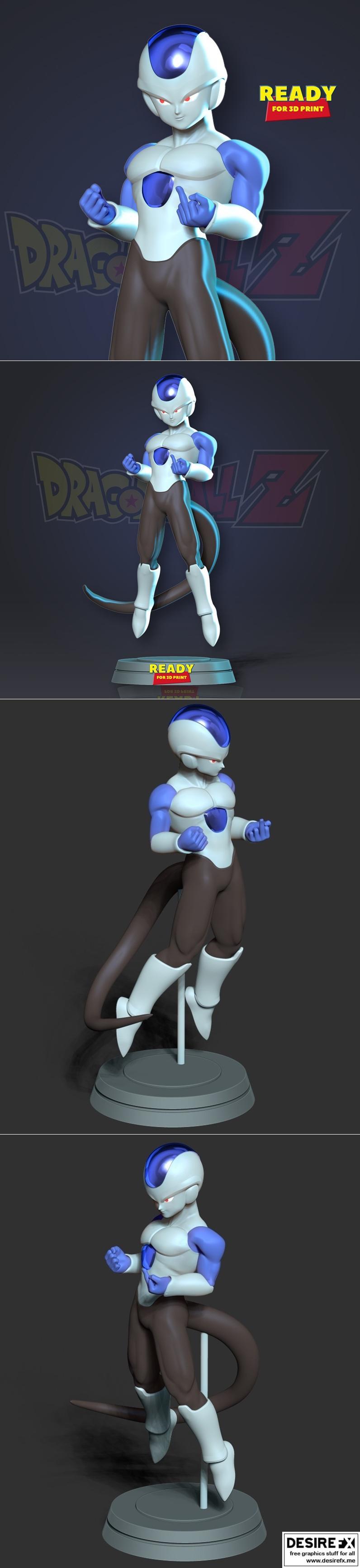Frost - 龙珠Z - 3D打印模型|Frost – Dragon Ball Z – 3D Print Model STL