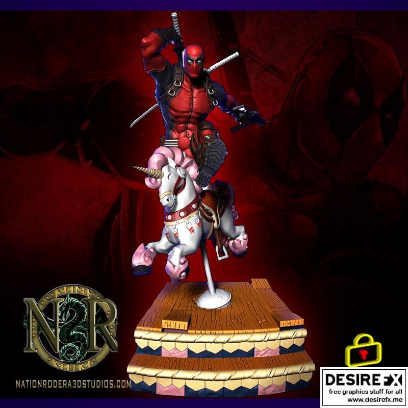 死侍逃脱 3D打印模型|Deadpool Escape – 3D Print Model STL