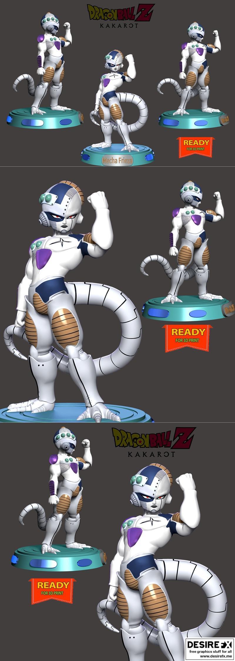 龙珠机械弗利萨 3D打印模型|Mecha Frieza – Dragon Ball – 3D Print Model STL