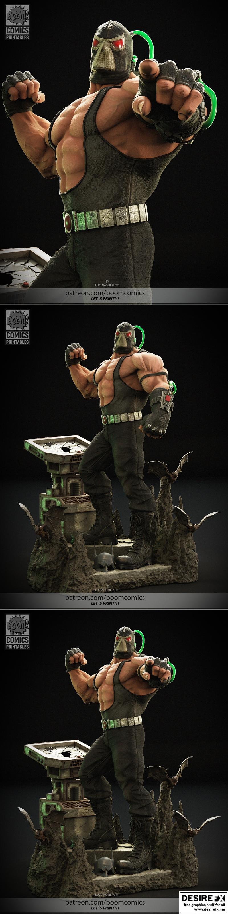 Bane 3D打印收藏模型|Bane Collectible – 3D Print Model STL