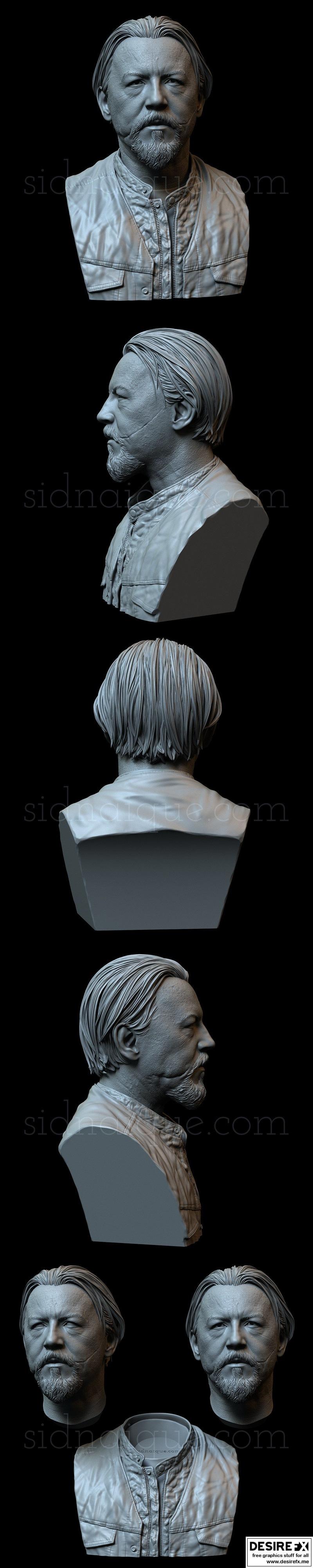 Sons of Anarchy 楚博 3D打印模型|Chibs from Sons of Anarchy – 3D Print Model STL