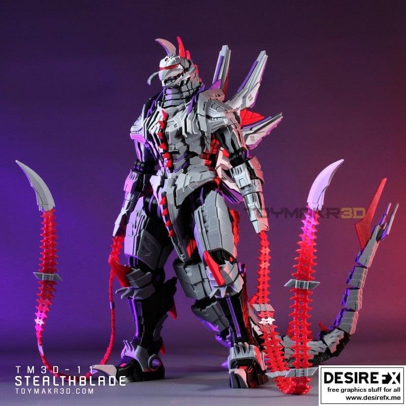 Stealthblade - 3D打印模型：暗影之刃角色模型|Stealthblade – 3D Print Model STL