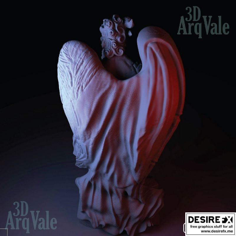 天使与恶魔 3D打印模型|Angels and Demons 3D print model