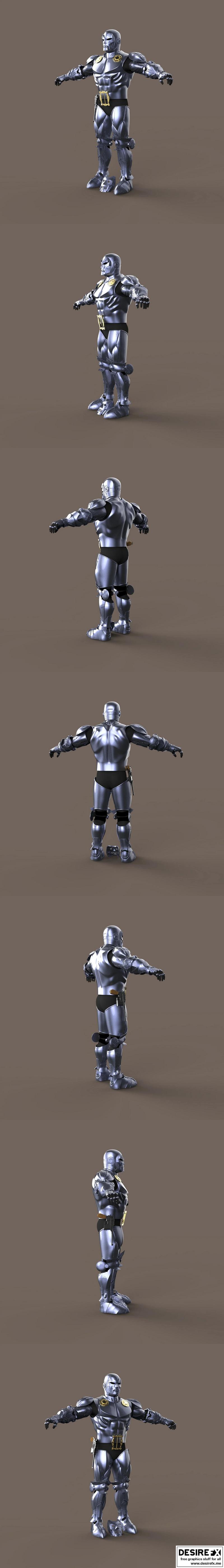 Dr. Doom 经典系列 3D打印 cosplay服装模型|Dr Doom Legendary Series Cosplay Costume – 3D Print Model STL