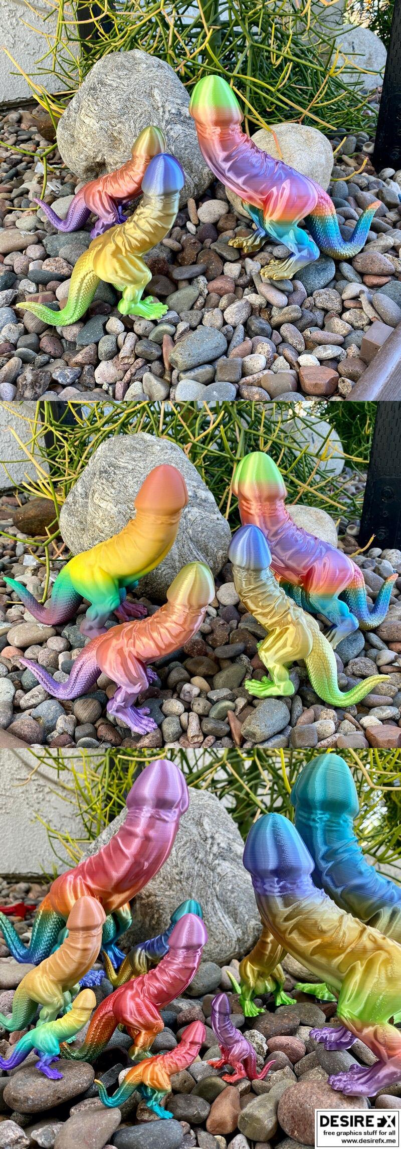 Dino Dick 3D打印模型|Dino Dick – 3D Print Model STL