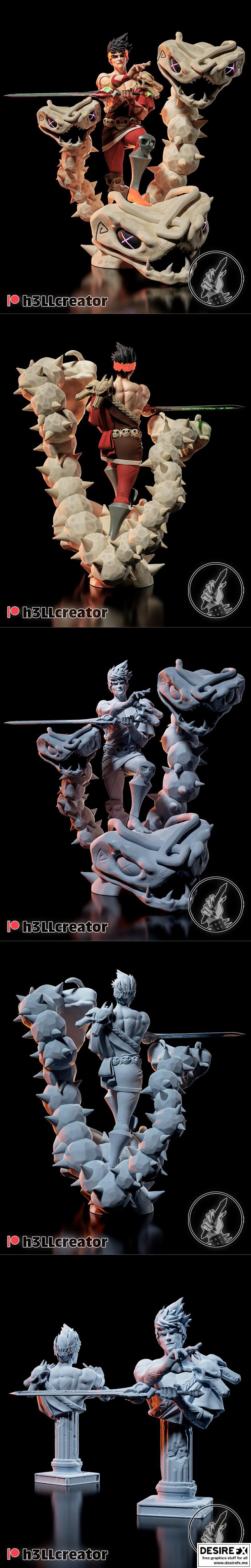 Zagreus 3D打印模型|Zagreus – 3D Print Model STL