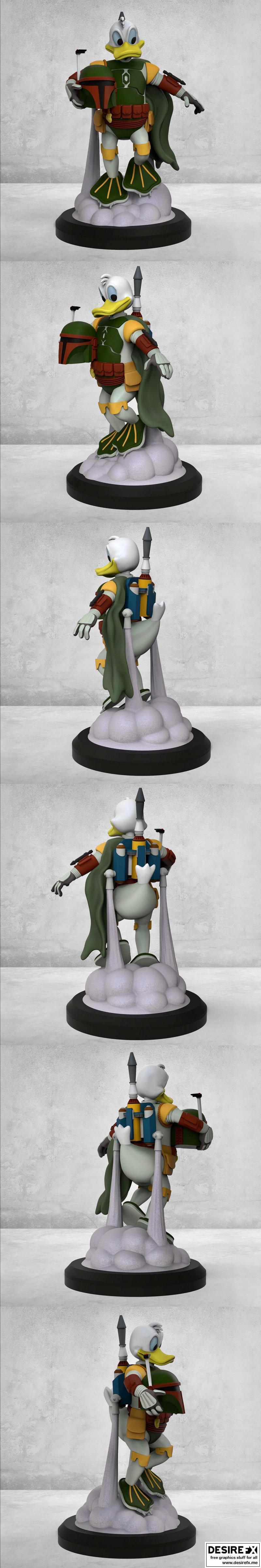 Boba Duck 3D打印模型|Boba Duck – 3D Print Model STL