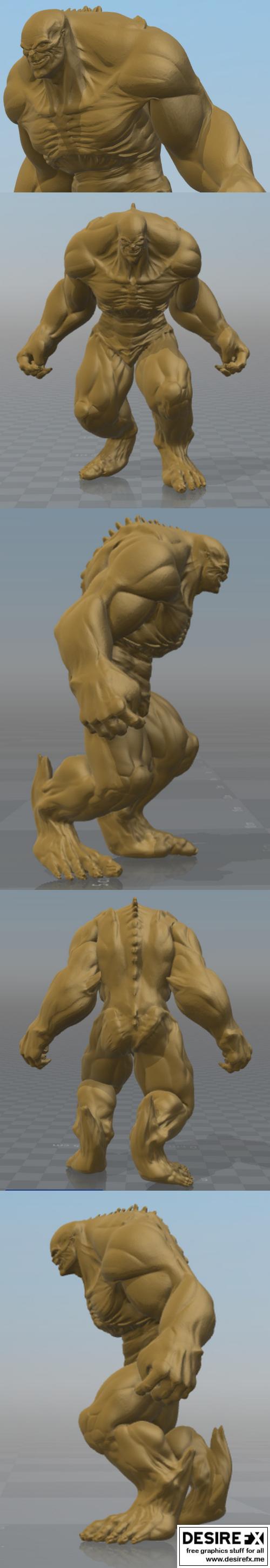 3D打印模型：Abomination|Abomination – 3D Print Model STL