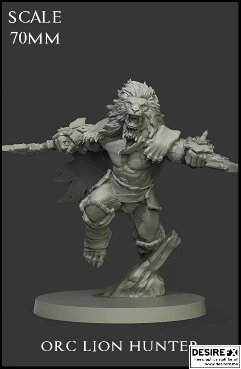 Savage Orcs 3D打印模型|Savage Orcs Packs – 3D Print Model STL