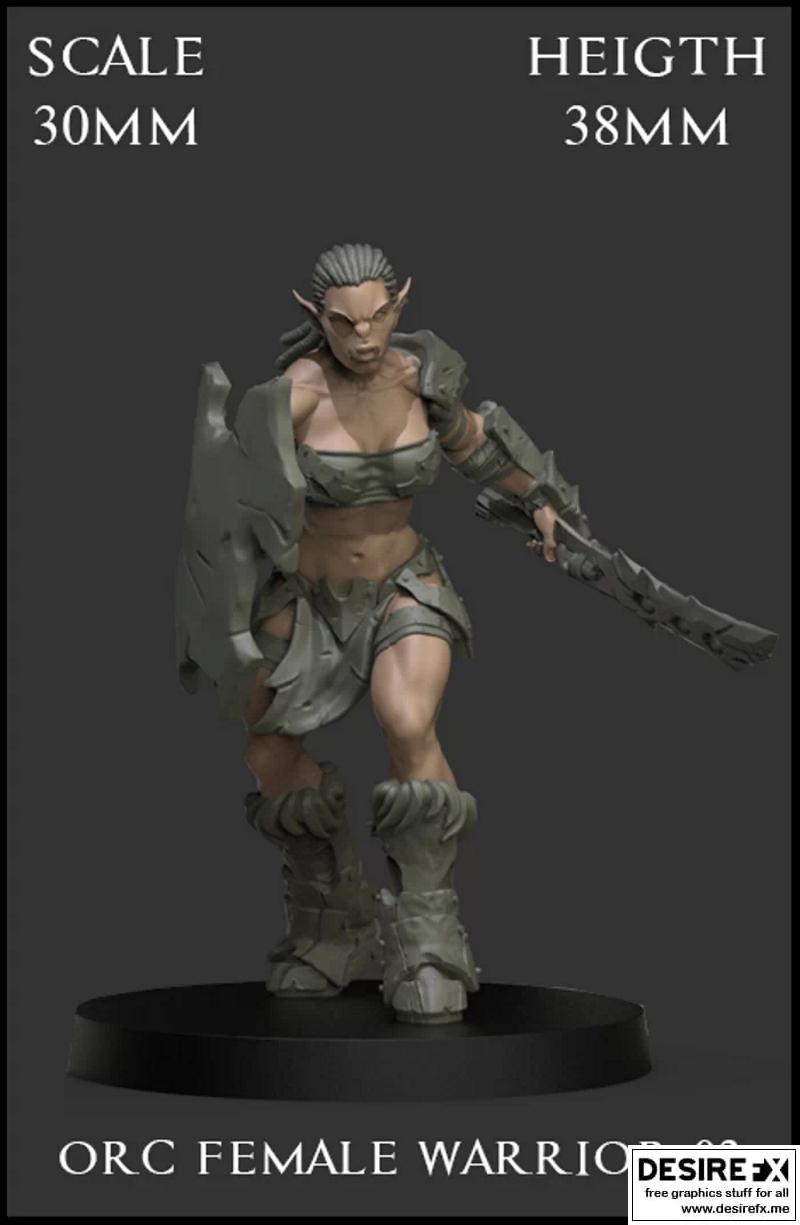 Savage Orcs 3D打印模型|Savage Orcs Packs – 3D Print Model STL