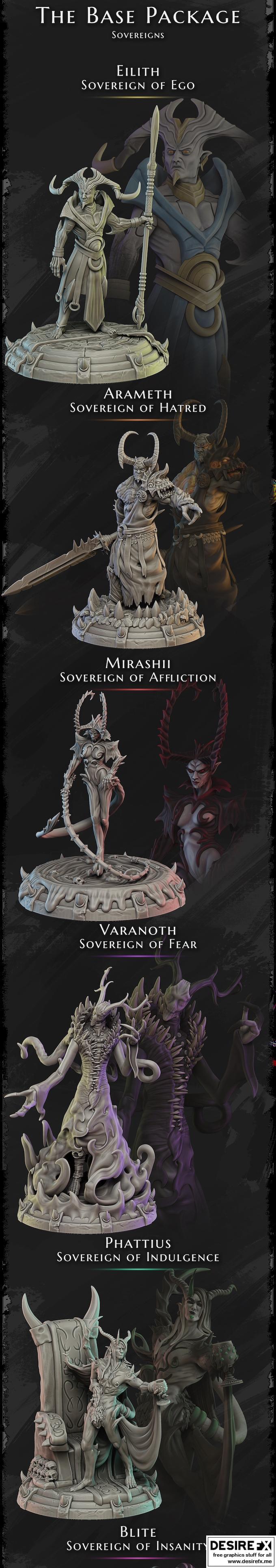 沉睡之神 3D打印模型|The Dormant God – 3D Print Model STL