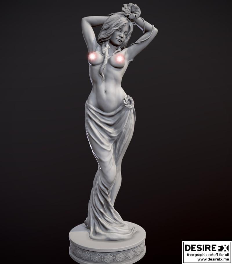 Dibella – 3D打印模型：动漫角色立体造型|Dibella – 3D Print Model STL