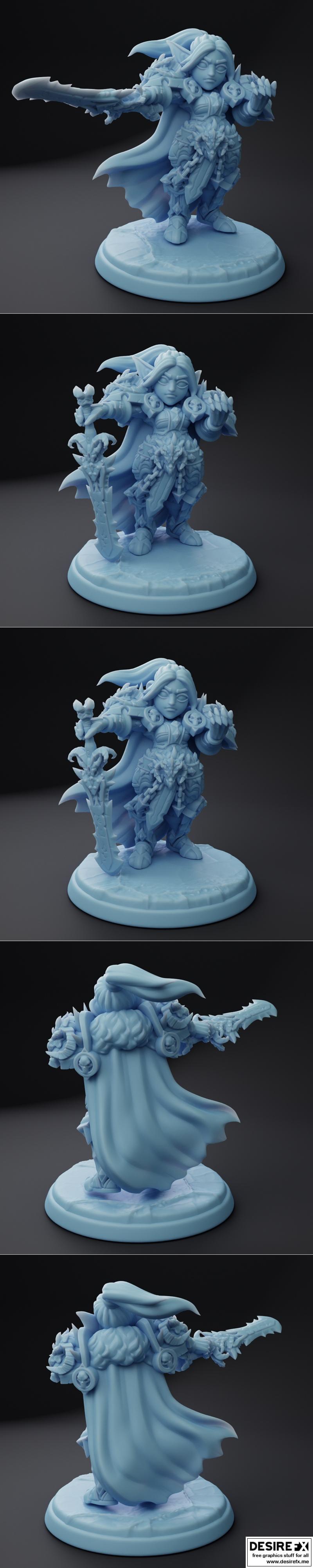 Oaken Hollow英雄2：鲁纳 3D打印模型|Oaken Hollow Heroes 2 – Runa – 3D Print Model STL