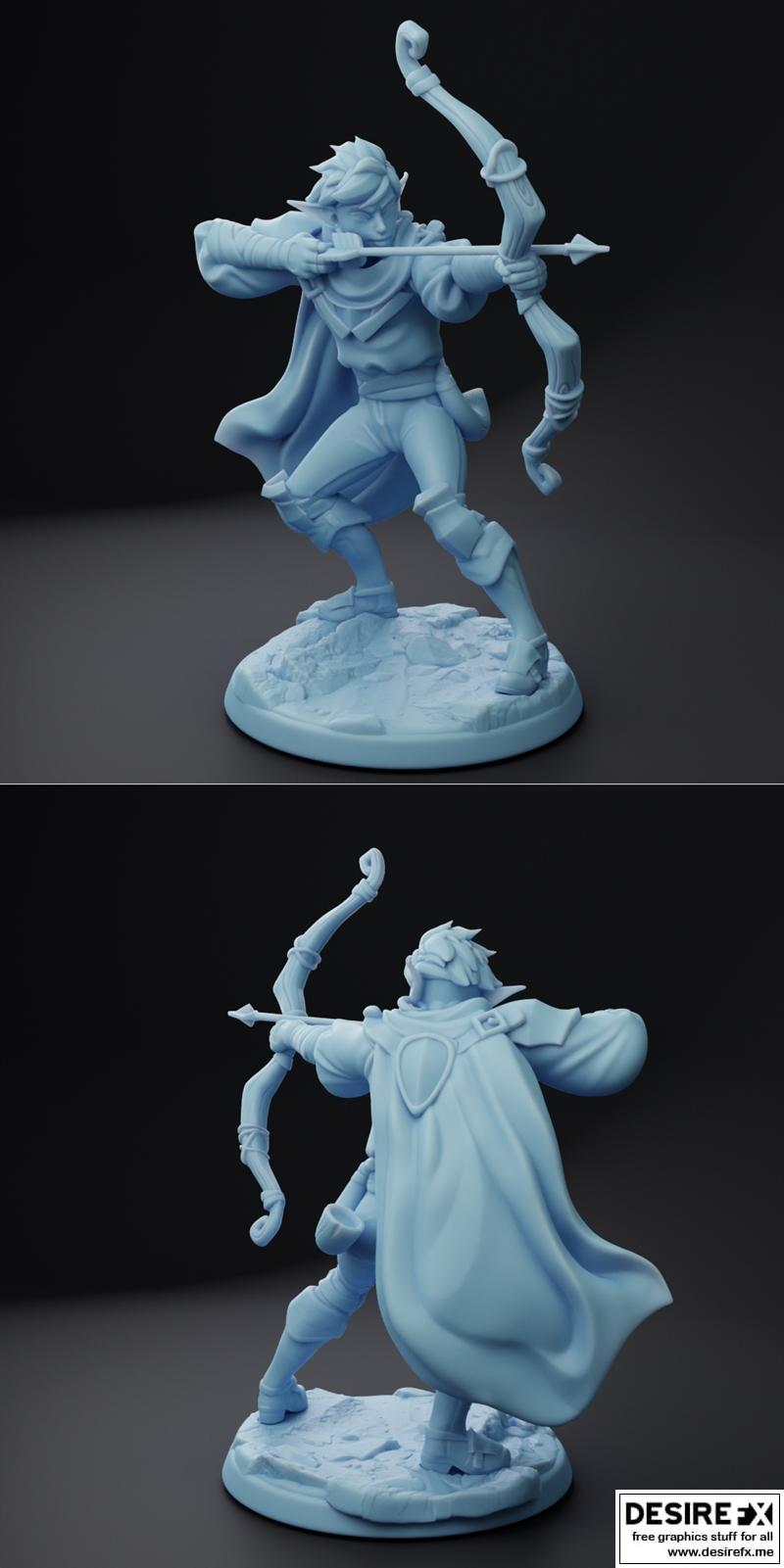 Oaken Hollow英雄2：维尔温 3D打印模型|Oaken Hollow Heroes 2 – Velwyn – 3D Print Model STL