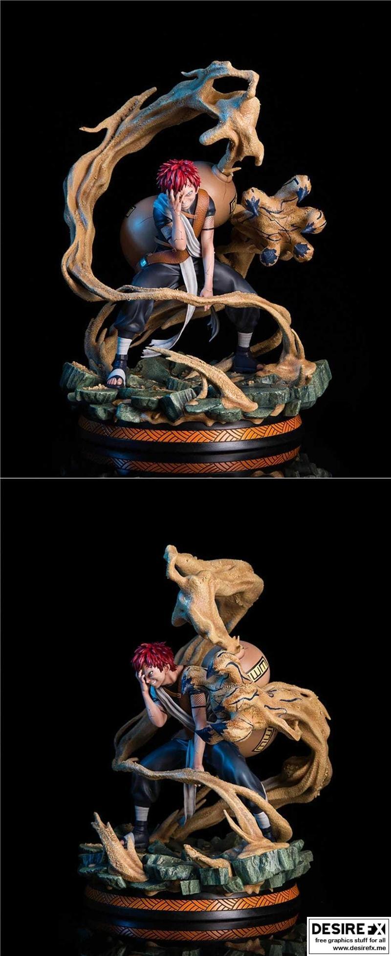 嘉拉 3D打印模型|Gaara – 3D Print Model STL