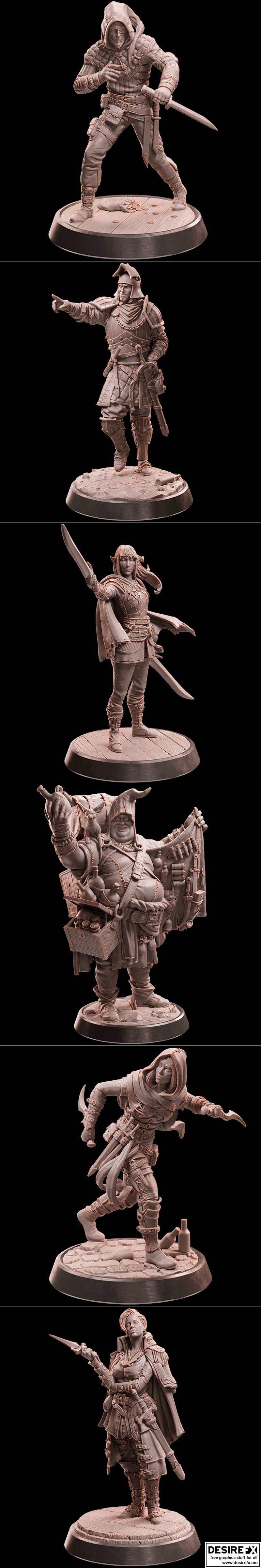 洛特工作室幻想世界——龙穴谎言传奇 3D打印模型|Loot Studio Fantasy – Legendarium of Dragons Lair of Liars January 2023 – 3D Print Model STL