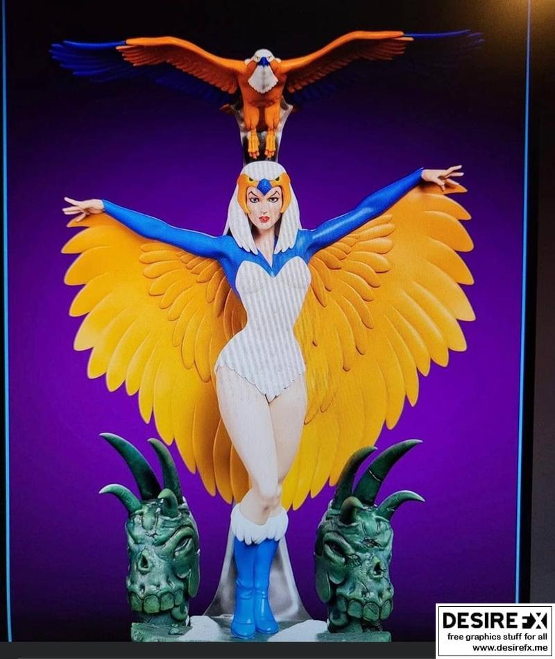 魔法少女 - Feiticeira - 3D打印模型|Feiticeira – 3D Print Model STL