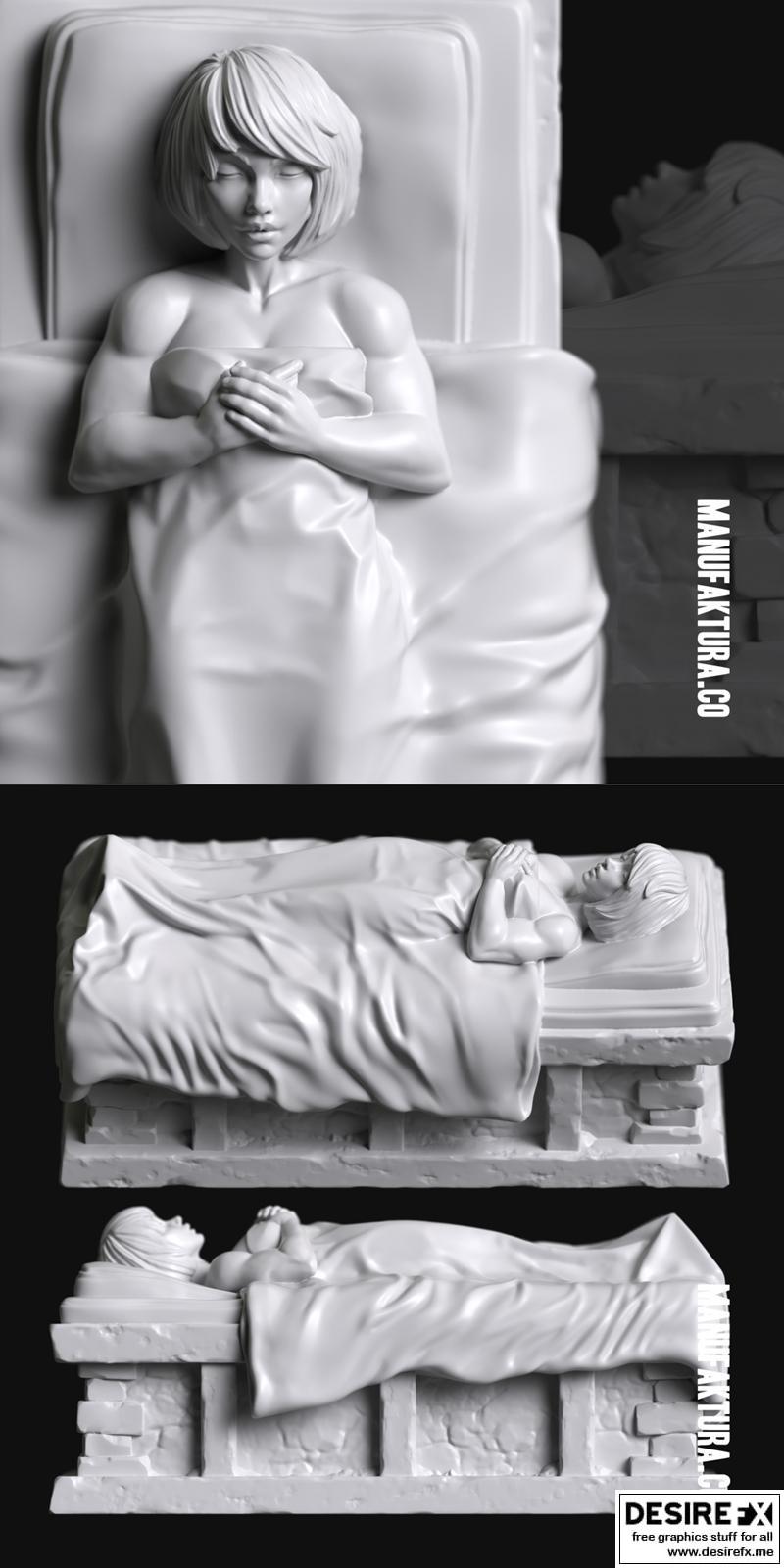 Devotion系列06a：基因增强女战妹3D打印模型|Devotion Series 06a – Fallen Gene-enhanced Female Battle Sister – 3D Print Model STL