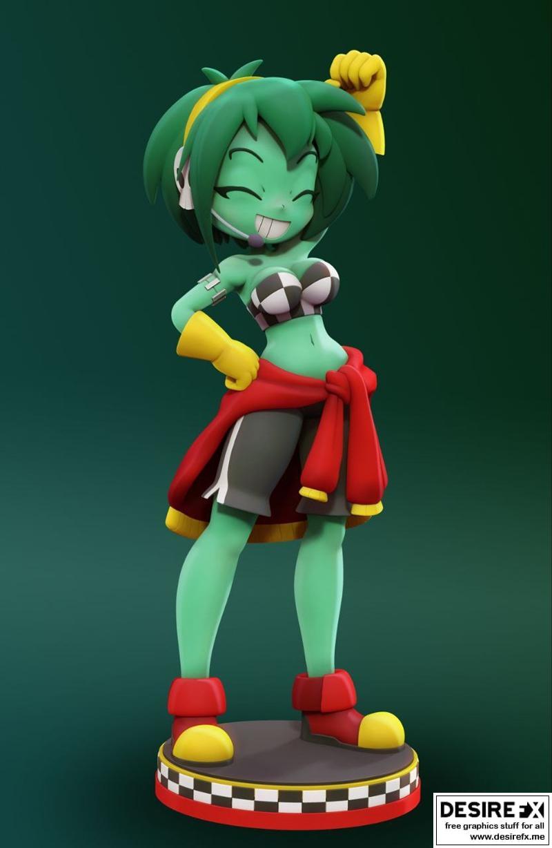 Rotty - 3D打印模型 - 可打印动漫角色模型|Rotty – 3D Print Model STL