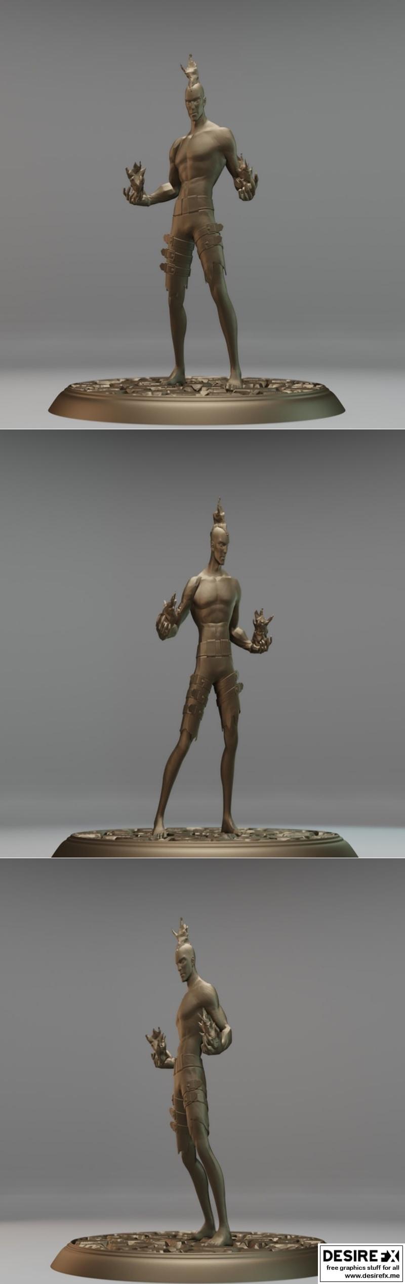 英雄联盟3D打印模型|Brand (New Model) League of Legends – 3D Print Model STL