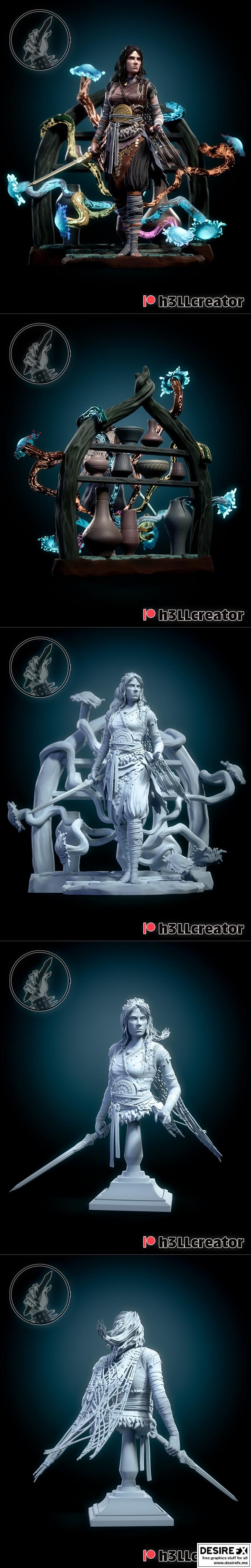 Freya HellCreator 3D打印模型|Freya hellcreator – 3D Print Model STL