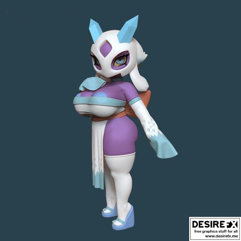 Froslass 3D打印模型|Froslass – 3D Print Model STL