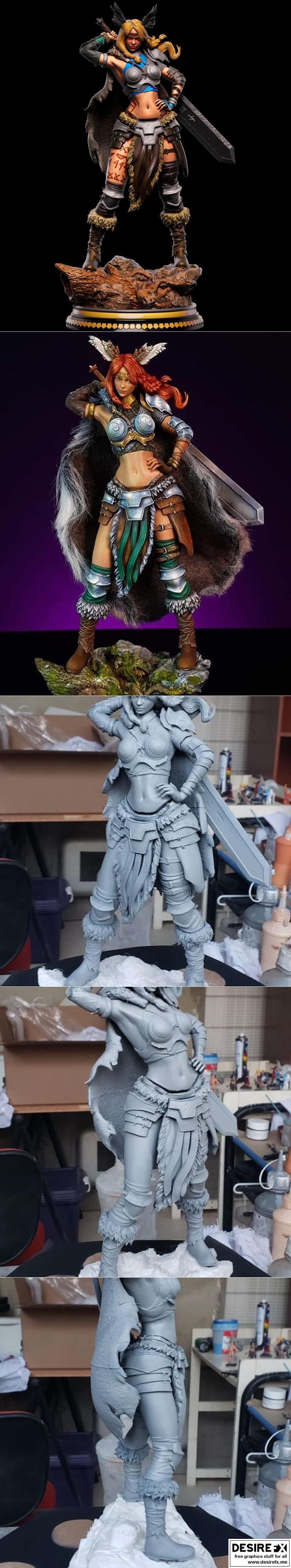 Valquíria 3D打印模型|Valquíria (Mike) – 3D Print Model STL