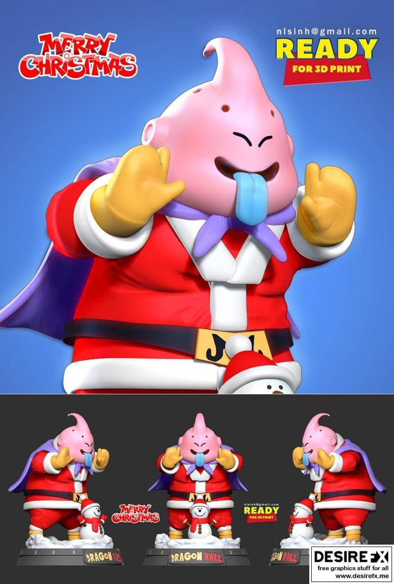 Santa Buu 3D打印模型|Santa Buu – 3D Print Model STL