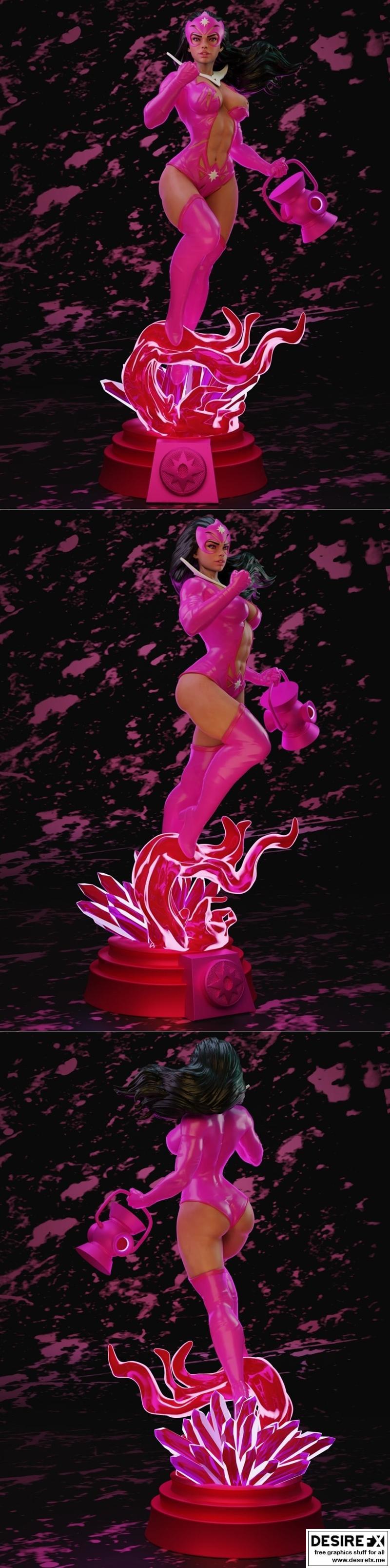 星蓝水晶灯 3D打印模型|Star Sapphire Sapphire Lantern Corp – 3D Print Model STL