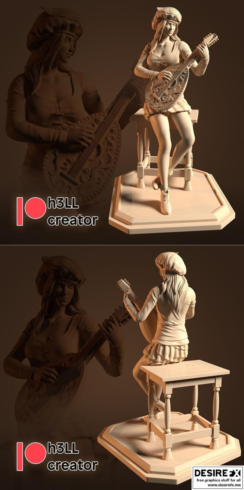 Priscilla 3D打印模型|Priscilla – 3D Print Model STL