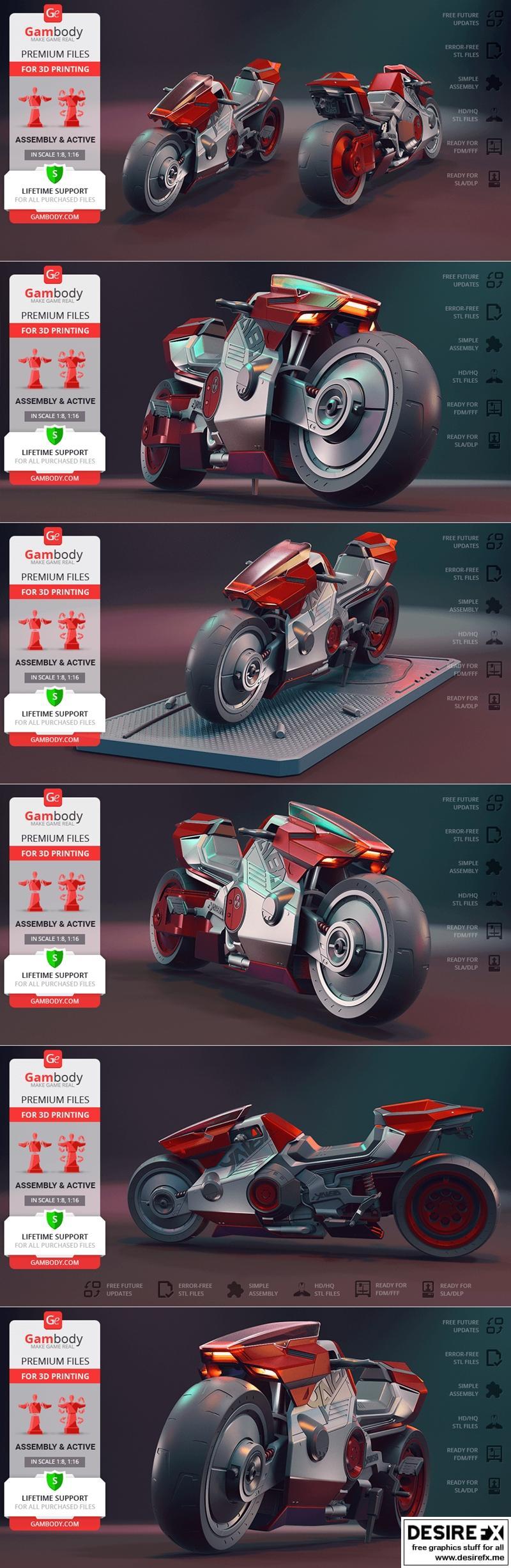 Yaiba Kusanagi CT-3X 3D打印模型|Yaiba Kusanagi CT-3X – 3D Print Model STL
