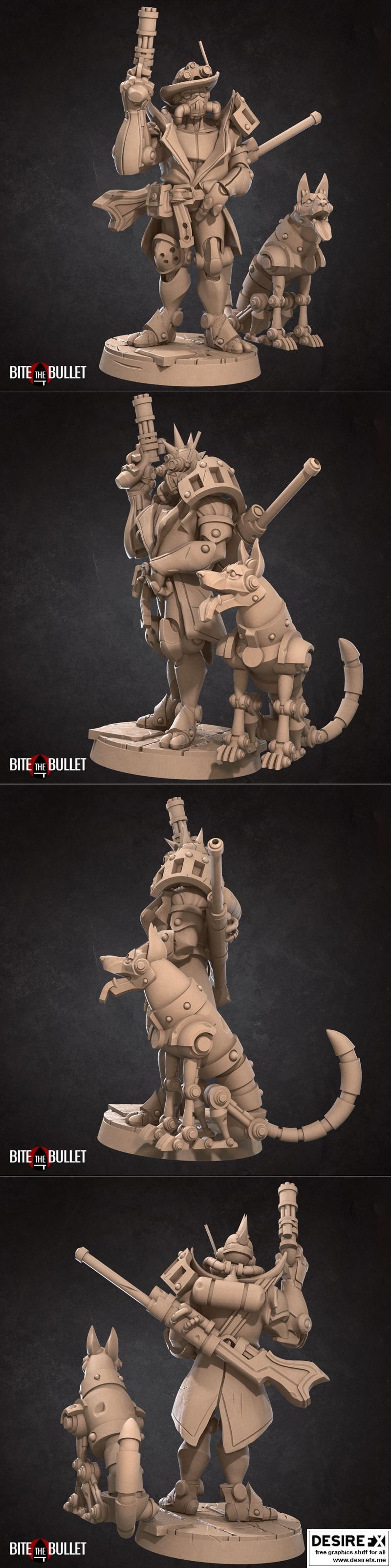 3D打印战锤锻造术士模型|Warforged Artificer – 3D Print Model STL