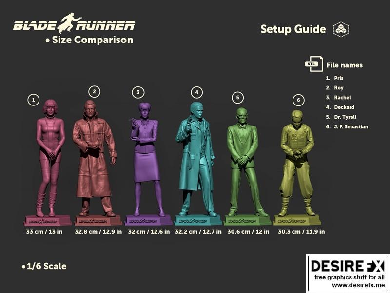 布莱德威伦3D打印模型包|Blade Runner Pack – 3D Print Model STL