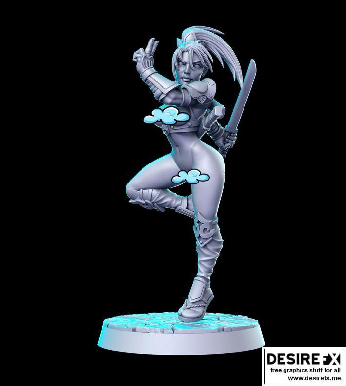 Tak - 3D打印模型：动漫角色可打印模型|Tak – 3D Print Model STL