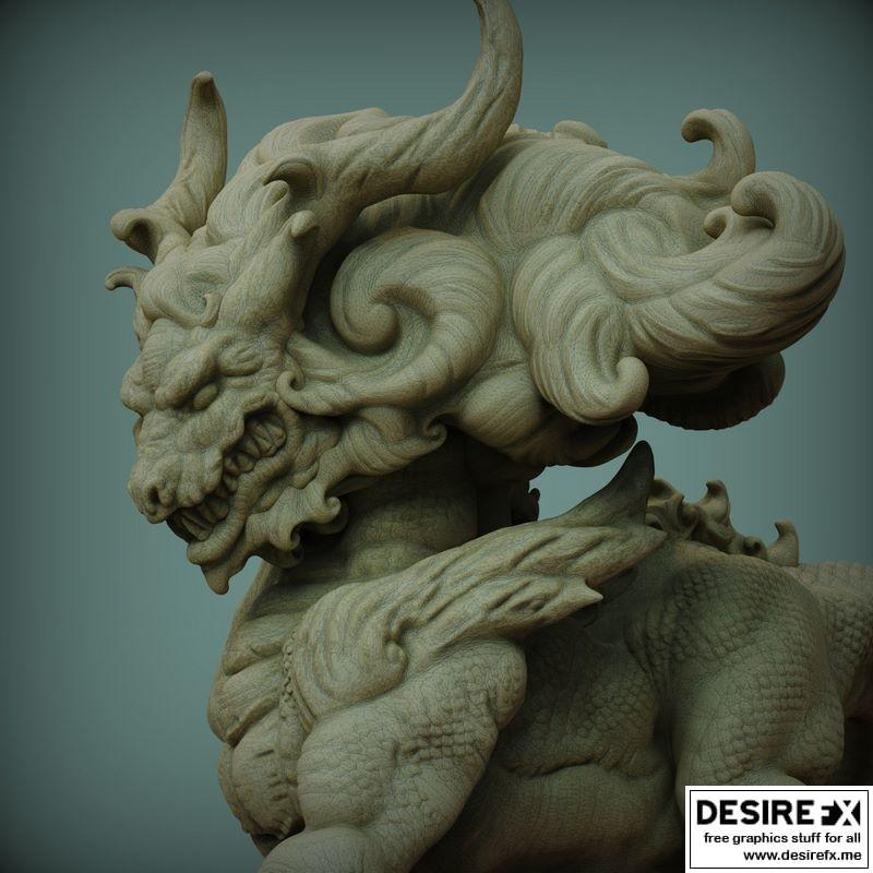 亚洲龙 3D打印模型|Asian Dragon 3D print model