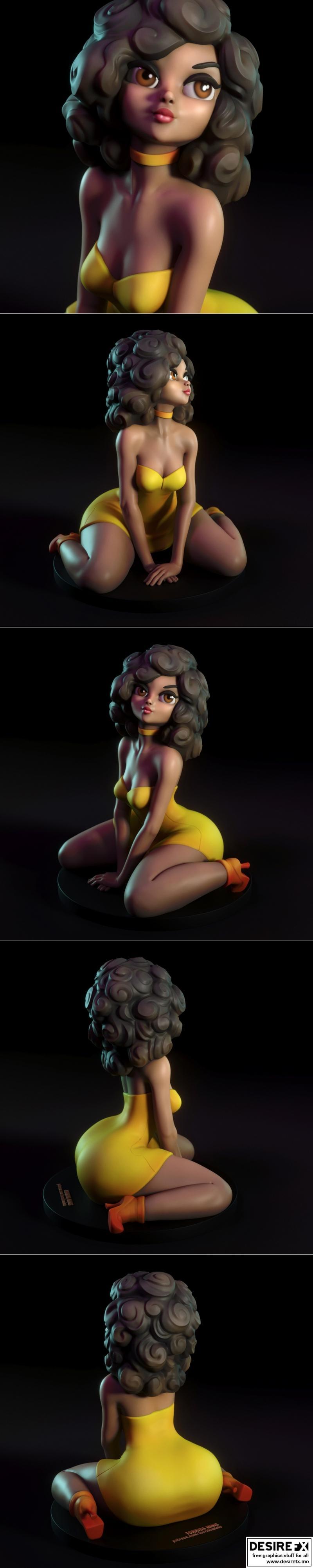 托里达迷你裙 3D打印模型|Judith – Torrida Minis – 3D Print Model STL
