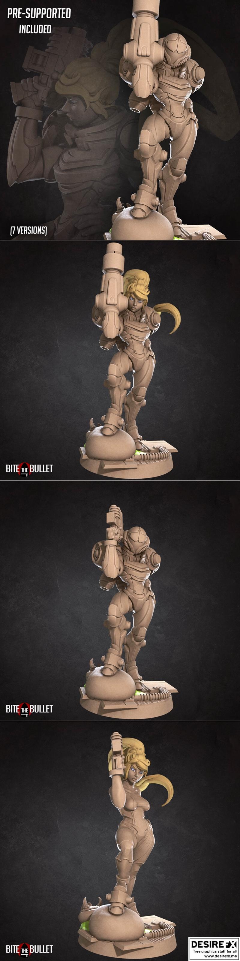 苏珊娜 bounty hunter 3D打印模型|Susana the Bounty Hunter – 3D Print Model STL