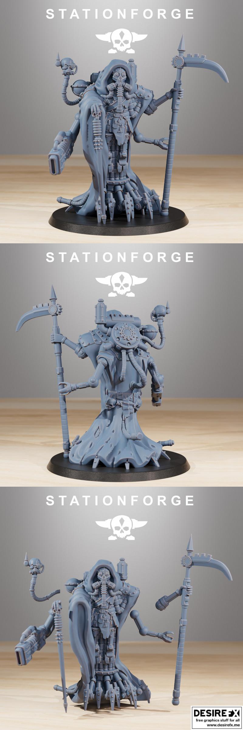 StationForge 机械猎手3D打印模型|StationForge Scavenger Reaper