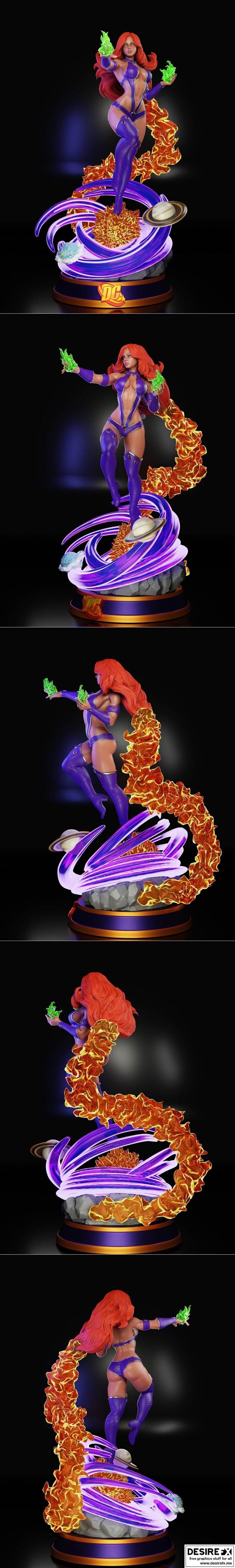 DC 星火 3D打印模型|DC Starfire – 3D Print Model STL