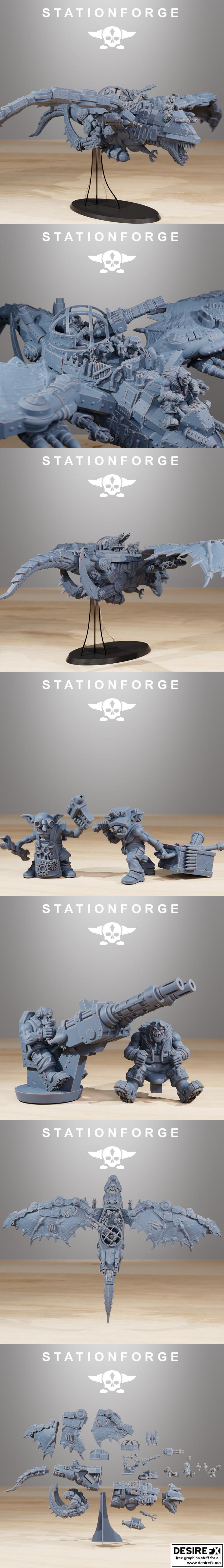 Orkaz龙炮弹 3D打印模型|Orkaz Dragon Bomba – 3D Print Model STL