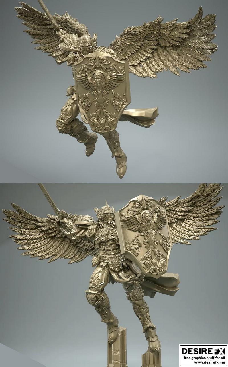 复仇天使——3D打印模型|Avenging Angel – 3D Print Model STL